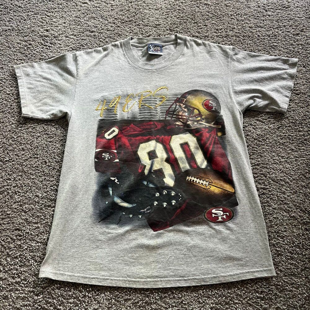 VTG‎ 90s San Francisco 49ers Niners T Shirt Grey Lee Sport Mens Size L 1996